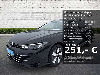 Volkswagen Passat Variant 1.5 eTSI DSG Business 3,99% AHK-klappbar Navi Digi