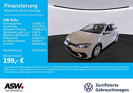 VW Polo Volkswagen Life 1.0 MPI LED Navi PDC AppConnect