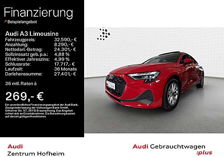 Audi A3 35 TFSI S tro*Pano*LED*Virtual*Smar