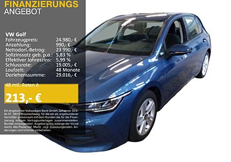 VW Golf Volkswagen 1.5 TSI DSG GOAL FACELIFT KAMERA SITZH LED