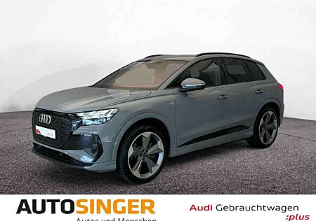 Audi Q4 e-tron S line 55 qua *MATRIX*HUD*AHK*NAVI*