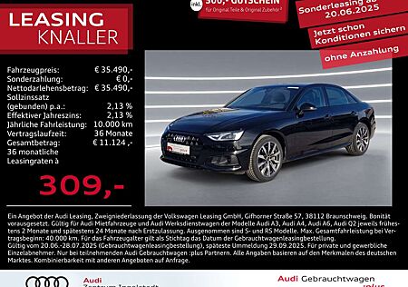 Audi A4 Limousine 40 TFSI qu NAVI 18" Kamera Advanced