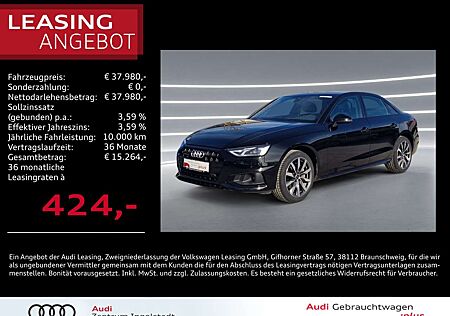 Audi A4 Limousine 40 TFSI qu NAVI 18" Kamera Advanced
