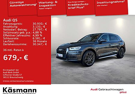 Audi Q5 sport 2.0TDI qu LUFT LED NAV VIRTUAL SHZ GRA