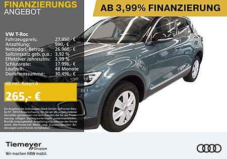 VW T-Roc Volkswagen 1.5 TSI DSG STYLE NAVI LED AHK KAMERA