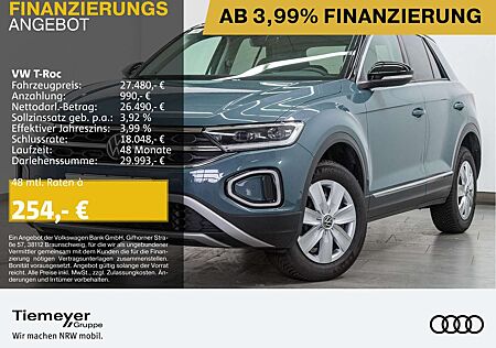 VW T-Roc Volkswagen 1.5 TSI DSG STYLE NAVI LED AHK KAMERA