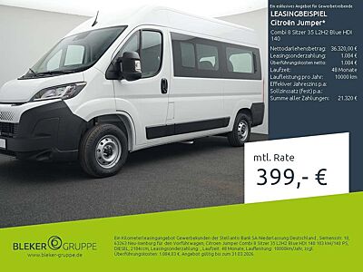 Citroen Jumper Combi 8 Sitzer 35 L2H2 Blue HDI 140