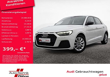 Audi A1 Sportback 30 TFSI KLIMA PDC SHZ LED