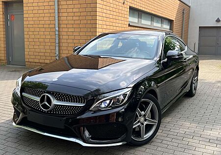 Mercedes-Benz C 180 COUPE AMG-PAKET/R-KAMERA/NAVI/ALCANTARA/GE