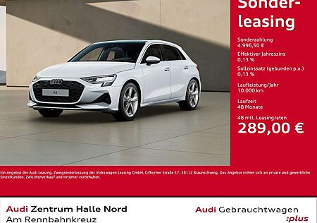 Audi A3 Sportback 30 TFSI advanced S tronic