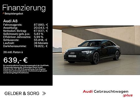Audi A8 60 TFSI qu. S line Air*B&O*Massage*Stand*AHK