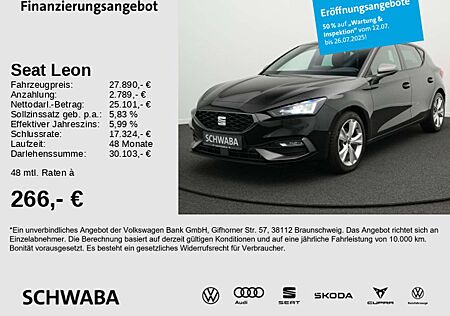 Seat Leon FR-Line 2.0 TDI DSG *ACC*LED*NAVI*R-KAM*17*
