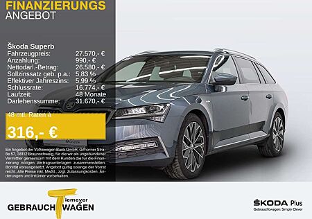 Skoda Superb Combi 2.0 TSI DSG L+ K MATRIX VIRTUAL L18