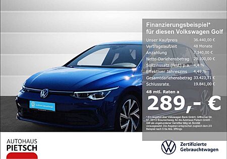 VW Golf Volkswagen VIII 2.0 TSI DSG R-Line IQ.Light AHK Pano