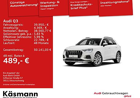 Audi Q3 advanced 35TFSI LED AHK NAV KAM SHZ PDC