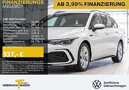 VW Golf Variant Volkswagen 1.5 eTSI DSG R-LINE PANO LM18 IQ.LI