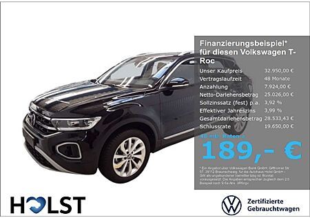 VW T-Roc Volkswagen 2.0TDI DSG Style IQ.DRIVE AHK GJR ACC RüFaKa