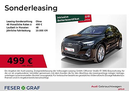 Audi Q4 e-tron 55 e-tron S line /LED/Navi+/ACC/AHK/Kamera