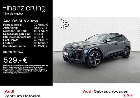 Audi Q6 e-tron Q6 55 qu S line edition one grey*Air*