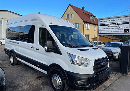 Ford Transit Bus 460 L4 H3 17 Sitze Kamera PTS Abstandstemp