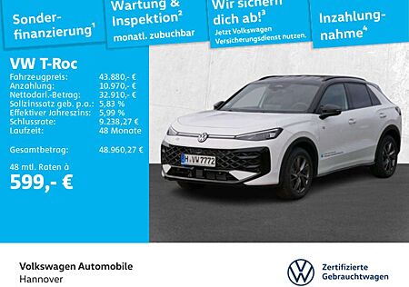 VW T-Roc Volkswagen R-Line 1.5 eTSI DSG IQ.LIGHT Keyless Rückf