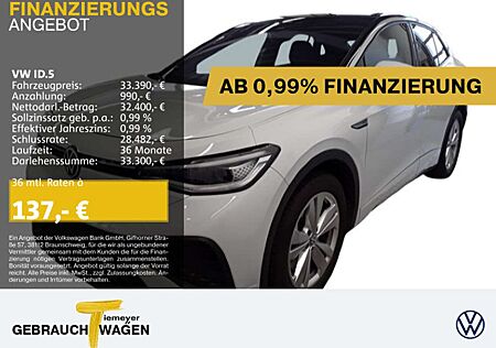 VW ID.5 Volkswagen ProPerf SPORTPKT LM21 ASSIST AERAVIEW AHK