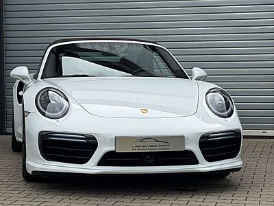 Porsche 991 911 Turbo S Cabriolet, Approved, Naturleder