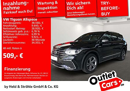 VW Tiguan Allspace Volkswagen R-Line 2.0 TDI DSG 4M 7S AHK HuD