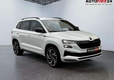 Skoda Karoq 1,5 TSI DSG Sportline 2ZKli AHK ACC Canton PDC ...