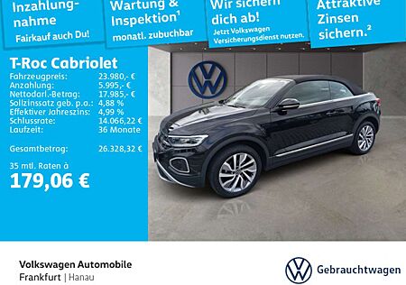 VW T-Roc Volkswagen Style 1.5 l TSI Navi AHK Spurhal