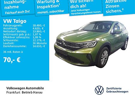 VW Taigo Volkswagen 1.0 TSI FrontAssist LED DAB+
