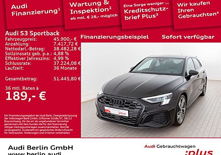 Audi S3 TFSI S tr. 360°K NAVI B&O PANO HUD