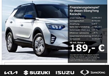 SsangYong Korando E-Motion Titanium inkl. M+S Radsatz 189,-€ MTL OHN