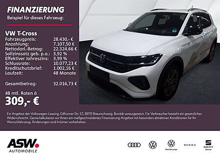 VW T-Cross Volkswagen R-Line 1.5TSI DSG LED Navi PDC ACC AHK