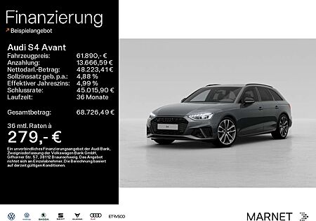 Audi S4 3.0 TDI quattro black edition*Navi*Matr