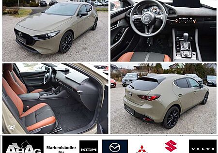 Mazda 3 e-SKYACTIV-G 140 HYBRID NAGISA AT *Leder+LED+3xPDC