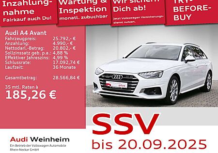 Audi A4 40 TFSI quattro S-tronic LED Sportsitze