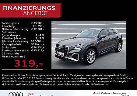 Audi Q2 35 TFSI S line AHK LED 18" SONOS KAM.