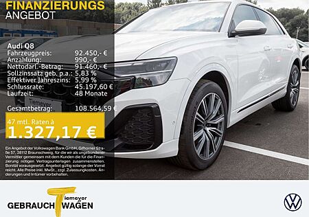 Audi Q8 50 TDI Q 2x S LINE NAVI LED KAMERA PANO