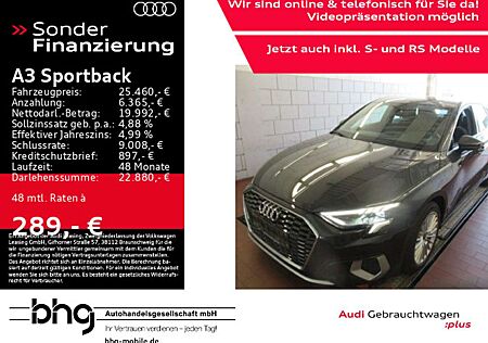 Audi A3 30TFSI advanced Navi connect LED vi