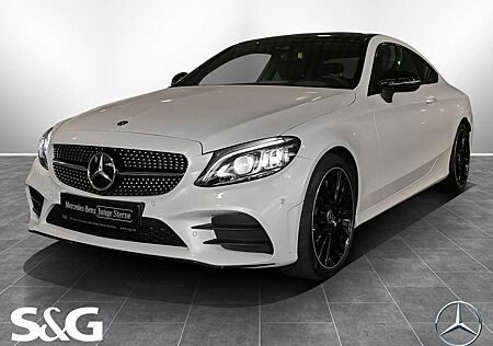 Mercedes-Benz C 300 Coupé AMG TOTWINKEL+PANORAMA+DISTRONIC+19"