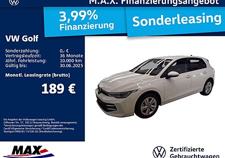 VW Golf Volkswagen VIII 1.5 TSI LIFE +LED+ACC+KAMERA+APP+ALU+