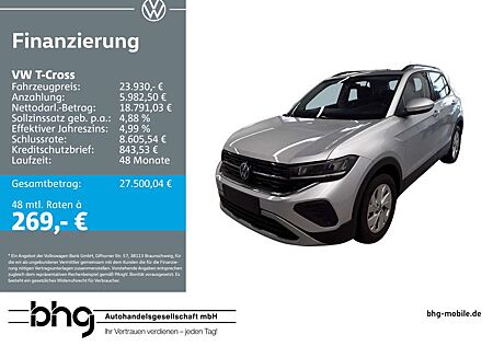 VW T-Cross Volkswagen 1.0 TSI OPF Life