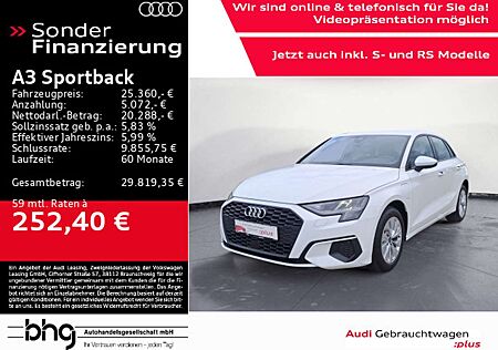 Audi A3 40 TFSIe S-tronic Navi Virtual GRA