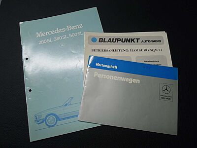 Mercedes-Benz SL 500 / 380 SL Referenz-Zust. 1.Hand 78.000 km