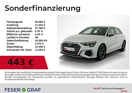Audi S3 Sportback TFSI qu Leder,Navi,LED