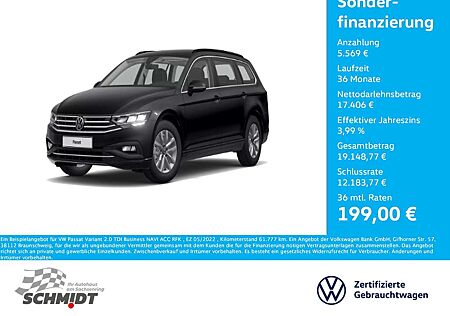 VW Passat Variant Volkswagen 2.0 TDI Business NAVI ACC RFK
