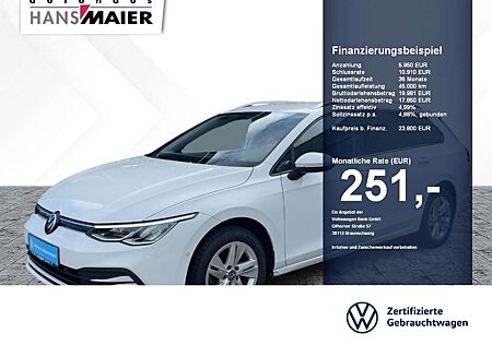VW Golf Volkswagen 8 Var. Life eTSI DSG Navi AHK Kam ACC LED