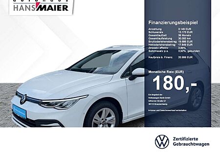 VW Golf Volkswagen Var. Life eTSI DSG Navi AHK Kam ACC LED