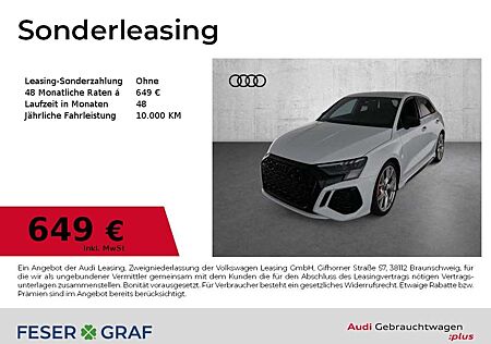 Audi RS3 Sportback quattro S tronic HUD/Matrix/B&O